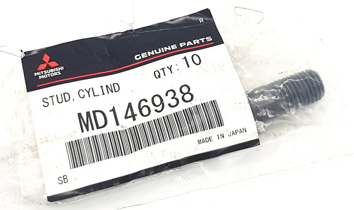 Stud - Exhaust Manifold -10 X 28 mm MD146938 for Mitsubishi
