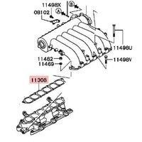 Genuine Inlet manifold plenum Gasket suits Mitsubishi Magna 3.0l 3.5 V6 6 TH TJ TL new