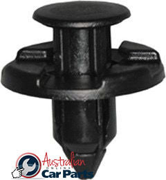 Clip Scrivet Black 8mm QTY 1 MR328954 for Mitsubishi