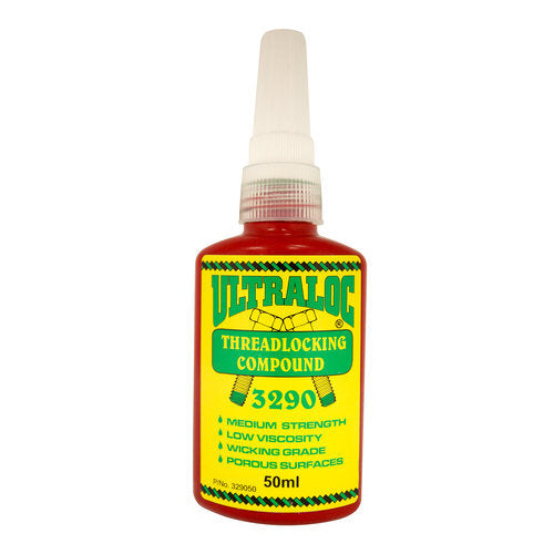Ultraloc Threadlocking Compound Green - Anaerobic Medium Strength Wicking Grade - Low Viscosity 50ml