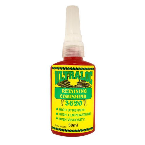 Ultraloc Retaining Compound Green - Anaerobic High Viscosity - High Strength - High Temp 50ml
