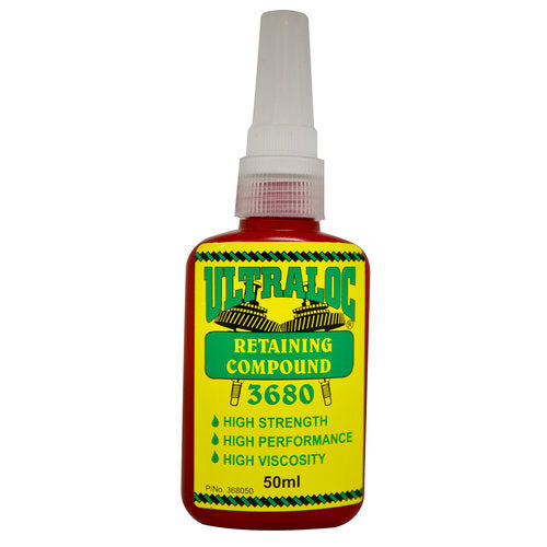 Ultraloc Retaining Compound Green - Anaerobic High Viscosity - High Strength - High Performance - Fast Cure 50ml