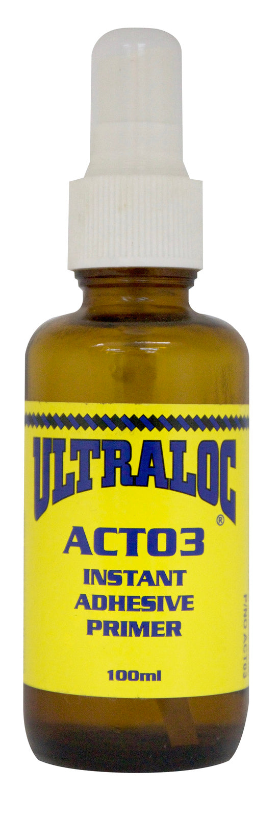 Ultraloc Instant Adhesive Primer Single Component ACT05 Solvent Based - Increase Bond Speed & Strength 100ml