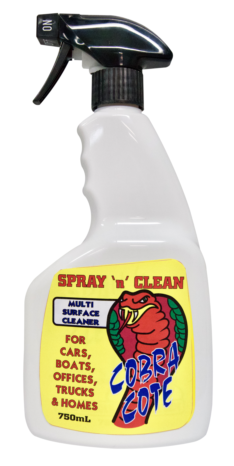 Cobra Cote Spray n' Clean All Purpose Surface Cleaner Anti Bacterial surface spray 750ml