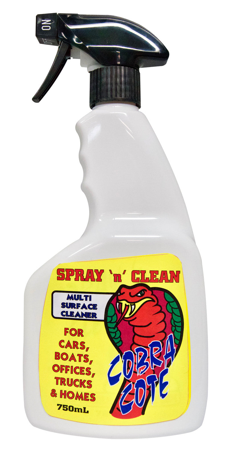 Cobra Cote Spray n' Clean All Purpose Surface Cleaner Anti Bacterial surface spray 750ml
