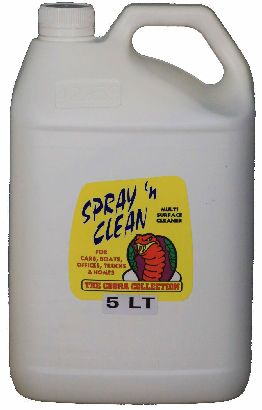 Cobra Cote Spray n' Clean All Purpose Surface Cleaner 5lts Anti Bacterial surface spray