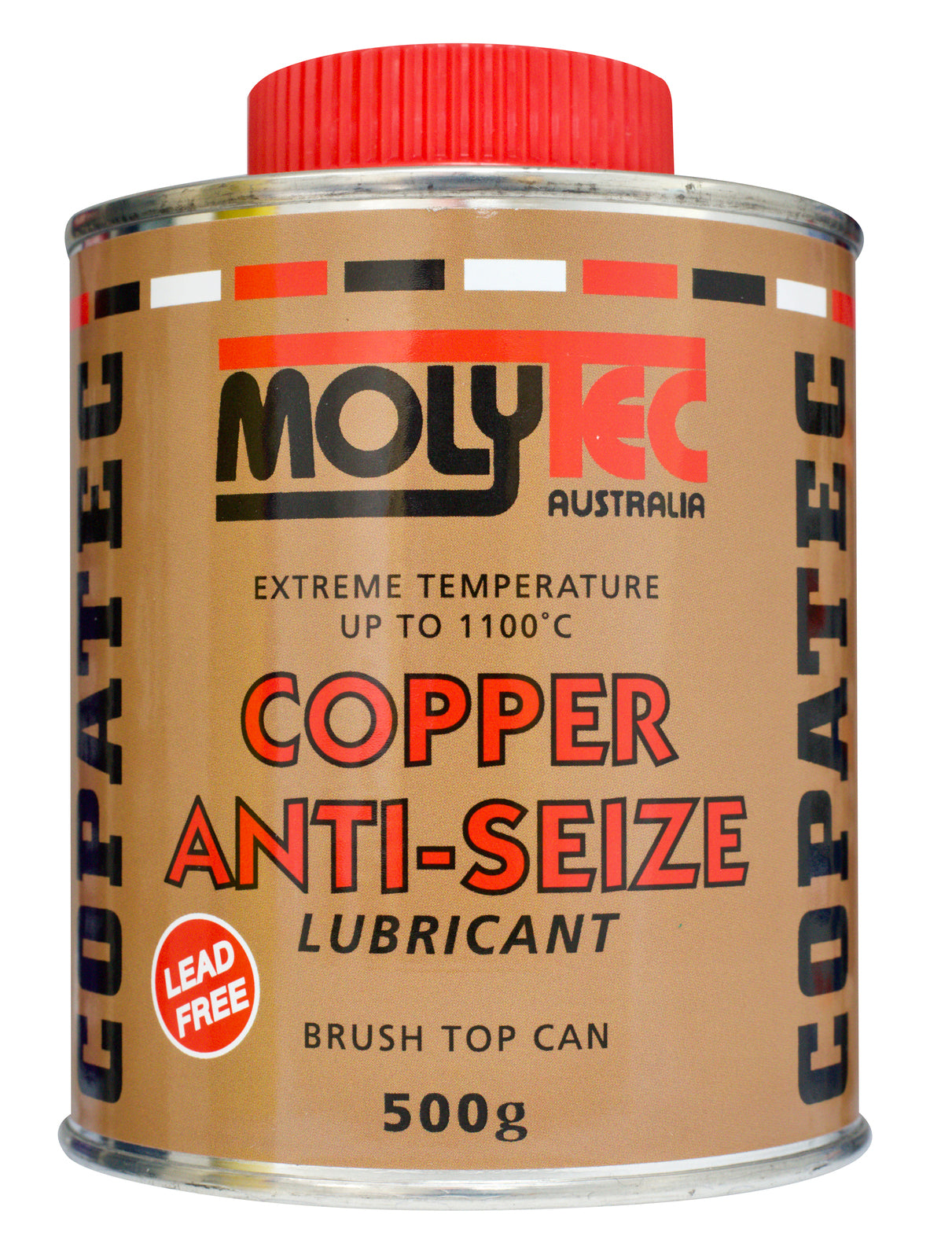 Molytec Copatec Anti-Seize Copper based Anti-Seize Compound, Protects parts from Corrosion, Gailing & Seizing 500g BTT