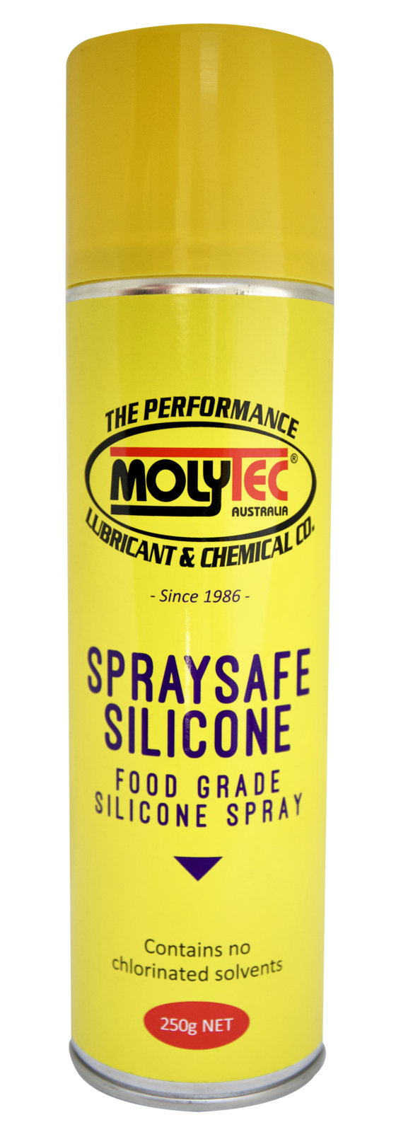 Molytec Spray Safe Silicone Colourless, Odourless Protective Coating 250g Aerosol