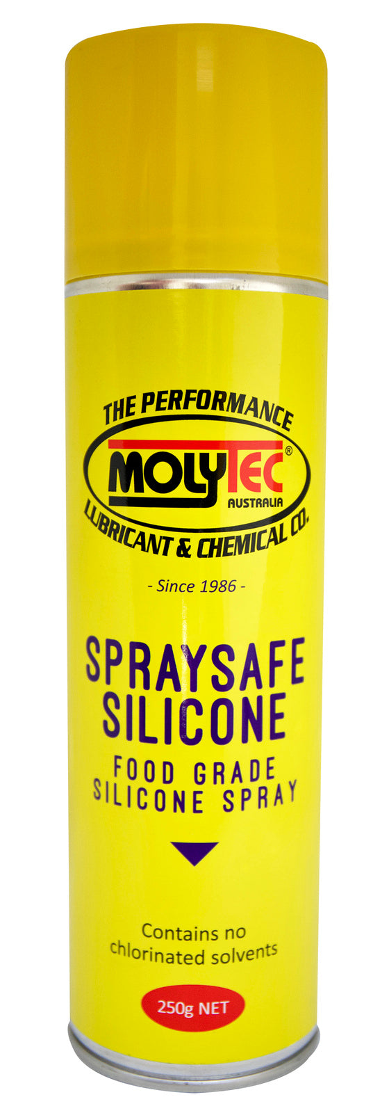 Molytec Spray Safe Silicone Colourless, Odourless Protective Coating 250g Aerosol