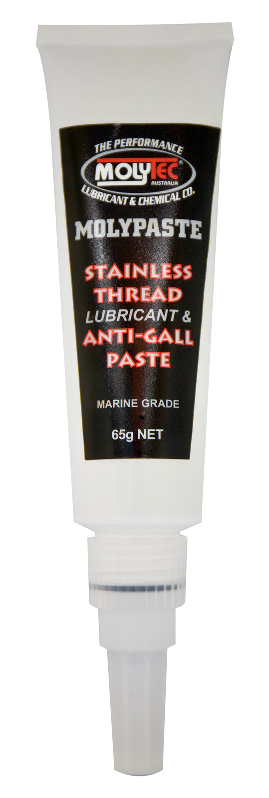 Molytec Molypaste Steel Thread Lubricant 65g Anti-Gal Molybdenum Disuliphide & Nickel based Stainless Tube