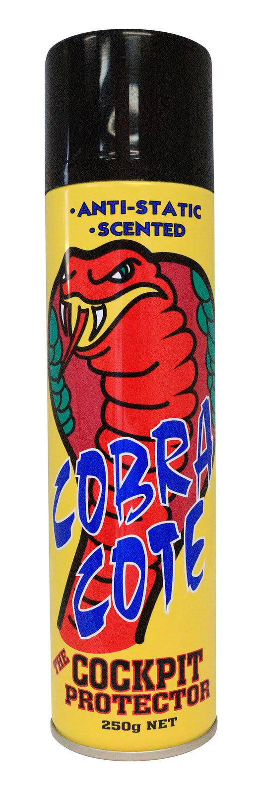 Cobra Cote Black Aqua automotive Vinyl Protection Anti Static Formula 250G Aerosol