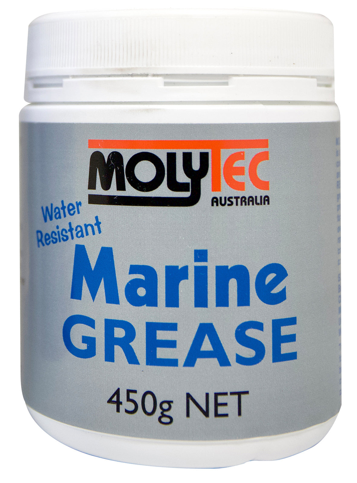 Molytec Marine Grease #2 NLGI Lithium Complex Grease, Superior Water Resistance 450g Tub
