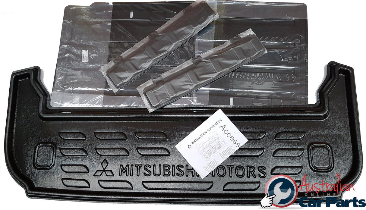 Cargo Liner for Mitsubishi Pajero sport QE QF 7 seater boot protector 2016-2022 Genuine