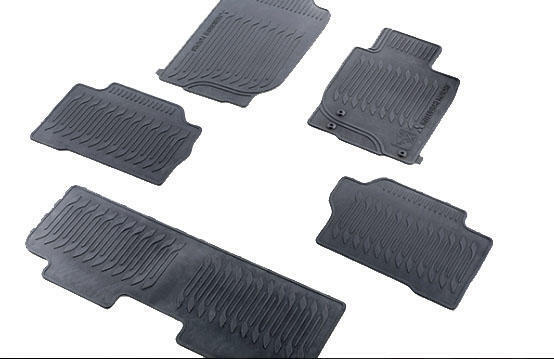 Mat Set Rubber Front Rear MZ331000 for Mitsubishi Pajero Sport 7 seater Genuine