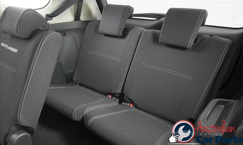 Seat covers Front, 2nd & 3rd Rear set Neoprene for Mitsubishi Outlander ZJ ZK ZL 2012-