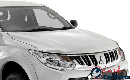 Headlamp & Clear Bonnet Protector Combo Mitsubishi Triton MQ 2016- Genuine New