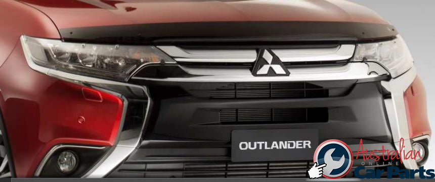 Tinted Bonnet & Clear Headlamp Protector Combo suitable for Mitsubishi Outlander ZK 2015- Genuine New