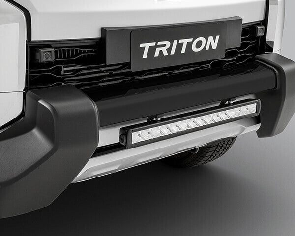 Nudge Bar Stainless Steel -Black MZ350642 for Mitsubishi Triton MR 2019- on