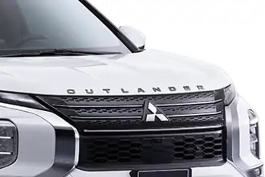 Hood Emblem Black MZ553018EX for Mitsubishi
