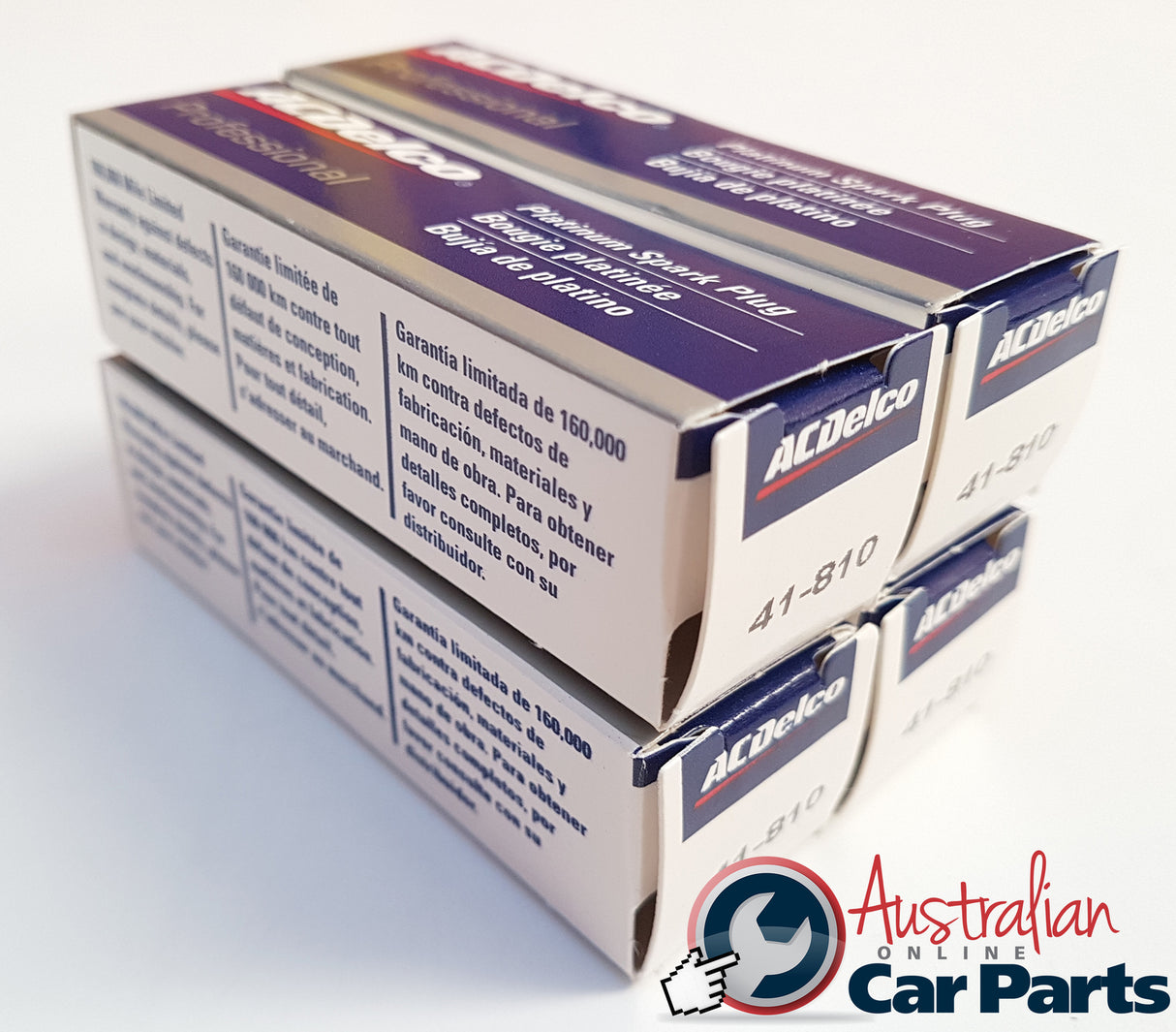 SPARK PLUGS ACDelco for Mazda 3 BK LFDE 2.0l 2003-2006 Platinum 160 000km