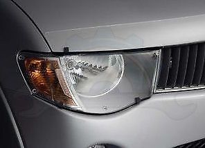CLEAR BONNET & HEADLAMP PROTECTOR COMB0 suitable for Mitsubishi TRITON ML MN 2008-14 GENUINE