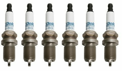 SPARK PLUGS FG 4.0l 6cyl ACDelco for Ford Falcon DOUBLE PLATINUM 160000km