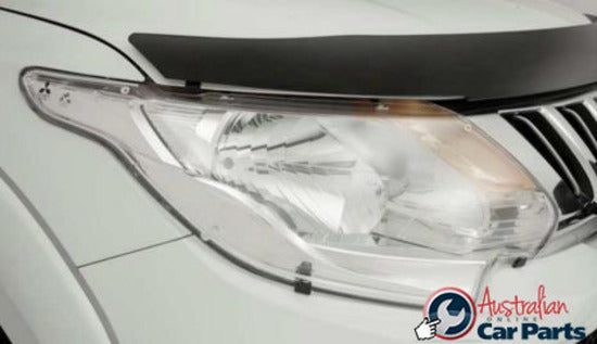 CLEAR BONNET & HEADLAMP PROTECTOR COMB0 suitable for Mitsubishi TRITON MQ MY16 2015- GENUINE