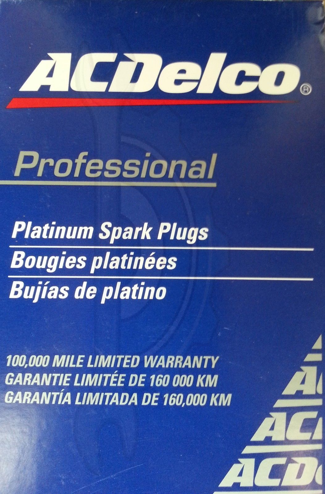 Spark Plugs Double Platinum ACDelco for Mitsubishi 380 2005-2008 160 000KM