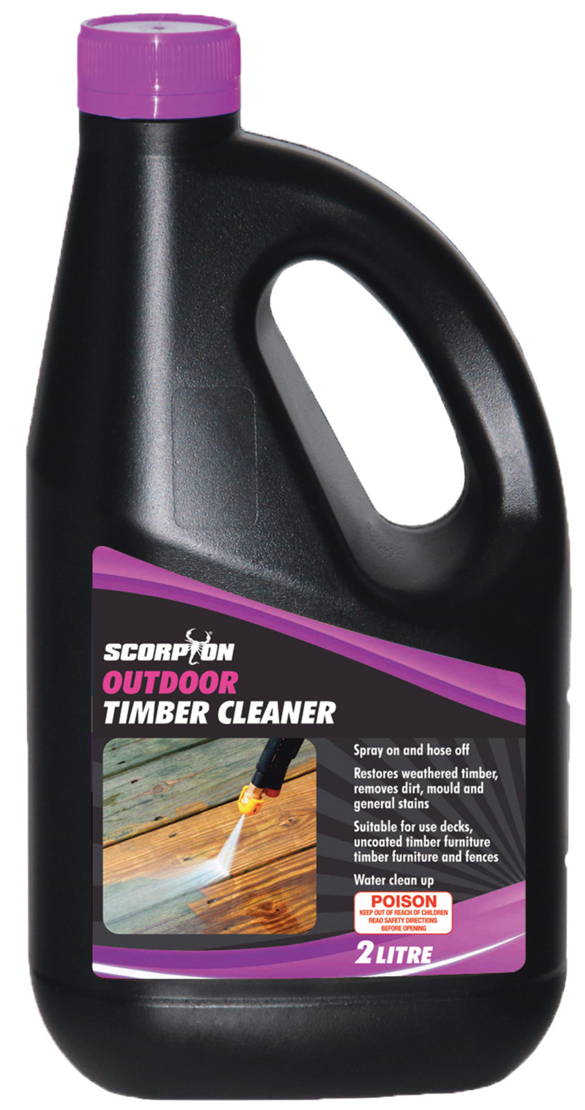 SP Tools Cleaner Scorpion 2ltr - Outdoor Timber SurFaces OT2
