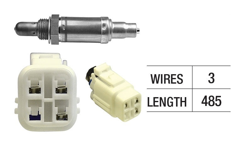 Ox Sensor - For Subaru 3 Wire - Direct Fit Goss OX309