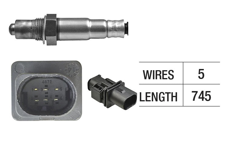 Oxygen Sensor For Audi Goss OX474