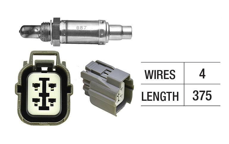 Oxygen Sensor - For Honda Goss OX687