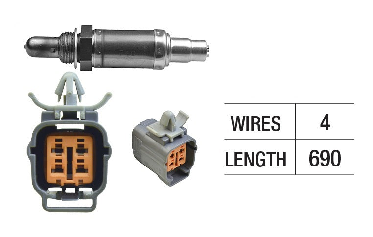Oxygen Sensor - For Mazda Goss OX740