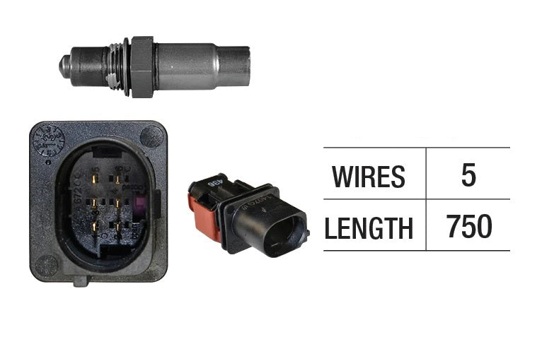 Oxygen Sensor - For Vw / Audi Goss OX804