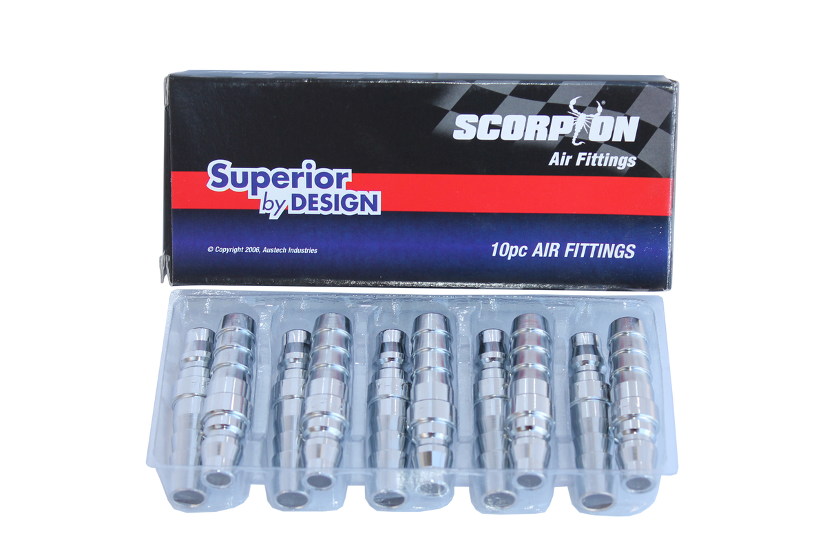 SP Tools Nitto Style 1/2 Hose Barb (Box of 10) PH40BX