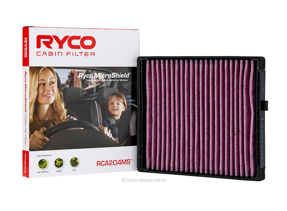 Pollen Cabin Filter Ryco RCA204MS for HOLDEN BARINA, TK, 1.6 i 11/05-06/12