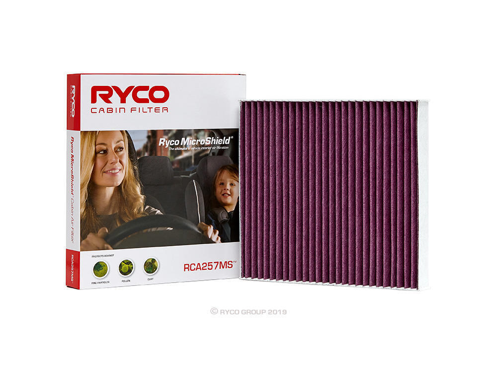 Pollen Cabin Filter Ryco RCA257MS for CHRYSLER DODGE FIAT JEEP