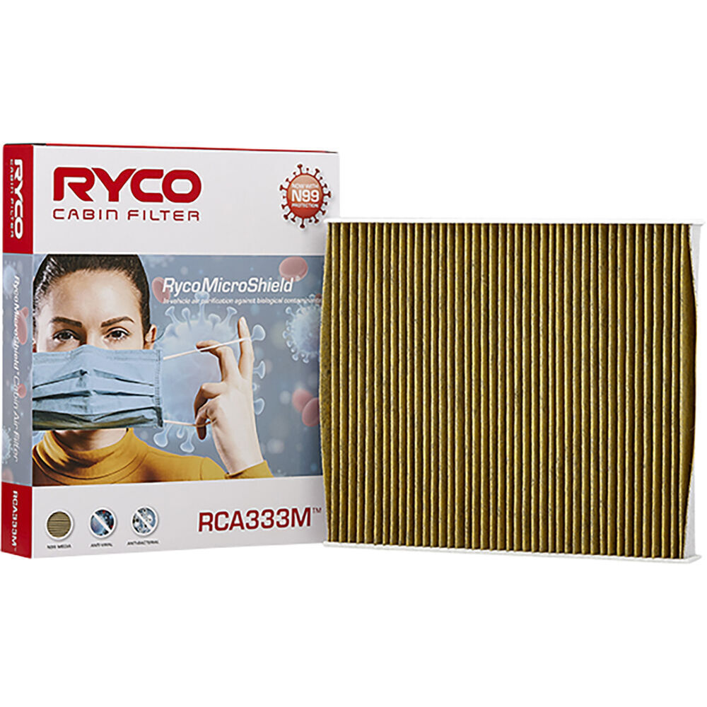 Pollen Cabin Filter Ryco RCA333M for Mazda Toyota CX-9 C-HR Fortuner Hilux Prius GUN120/122/123/125/126
