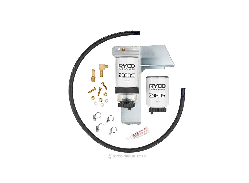 Fuel Water Separator Kit Ryco RFWK104 For Toyota Landcruiser Prado, GDJ150, 2.8 D-4D (GDJ150_, GDJ155_, GDJ150) 06/15-on