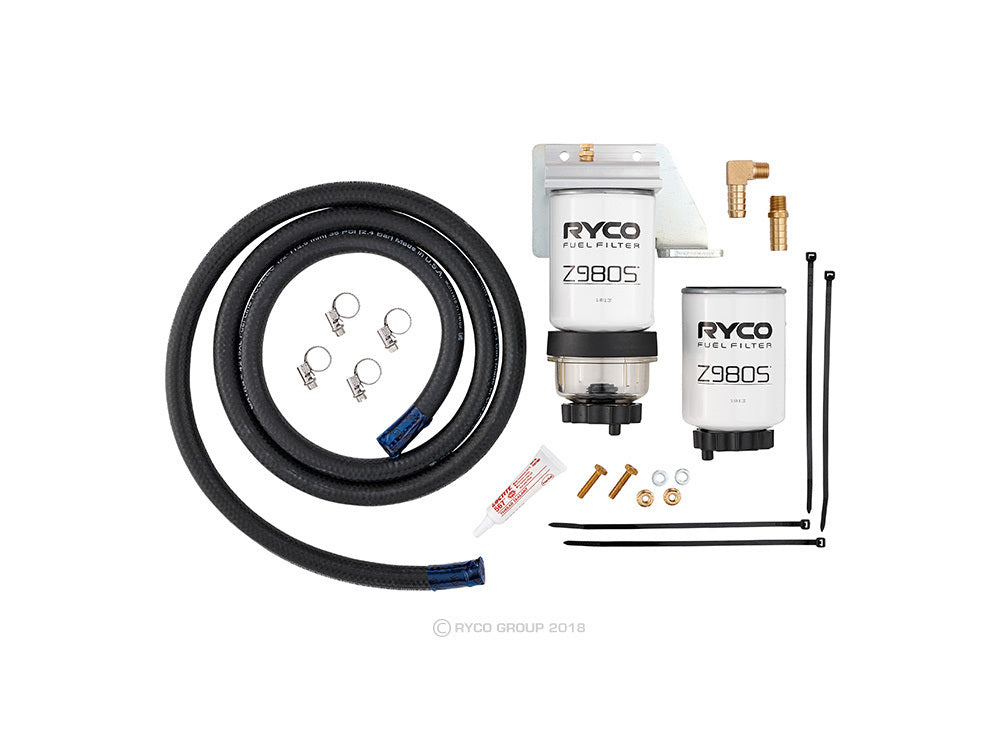 Fuel Water Separator Kit Ryco RFWK105 For Toyota Landcruiser, VDJ200, 4.5 D-4D (VDJ200) 08/15-on