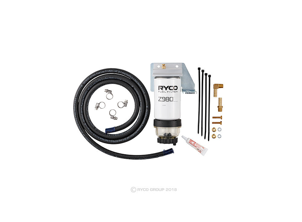 Fuel Water Separator Kit Ryco RFWK107 For Toyota Landcruiser Prado KDJ120/150/125 3.0L 11/06-12/10