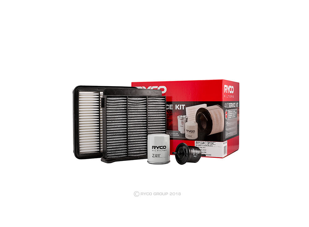 Service Filter Kit RSK39C Ryco For Mitsubishi Triton 2.4LTP 4G64 (16V) ML MN Ute (KA5T)
