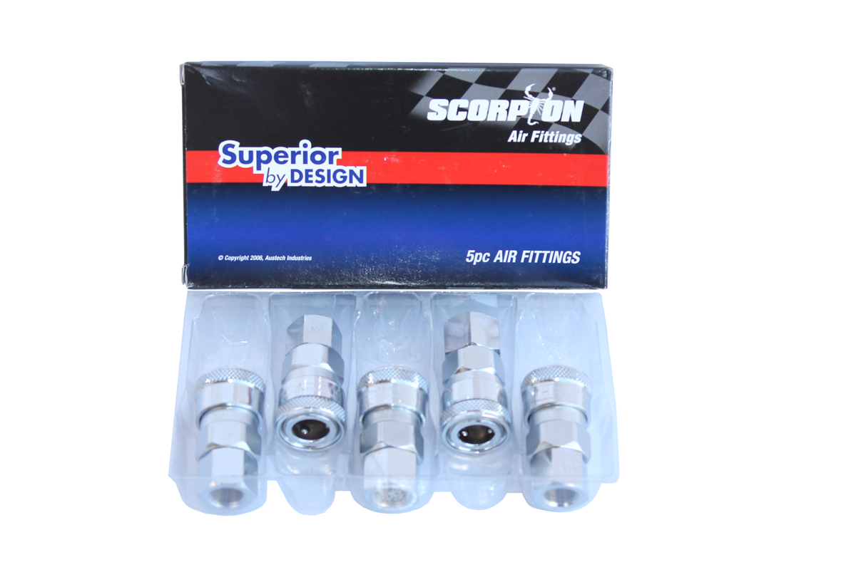 SP Tools Nitto Style 1/4 Female Thread Coupler (Box of 5) SF20BX