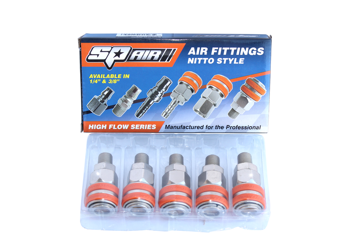 SP Tools Nitto Style 1/2Male Thread Coupler (Box of 5) SM40BX