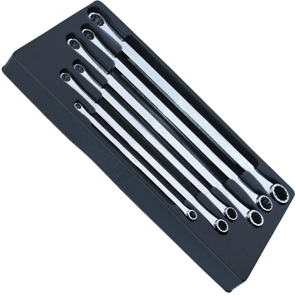 Metric Flat Ring Spanner 6pc Set SP Tools SP10036