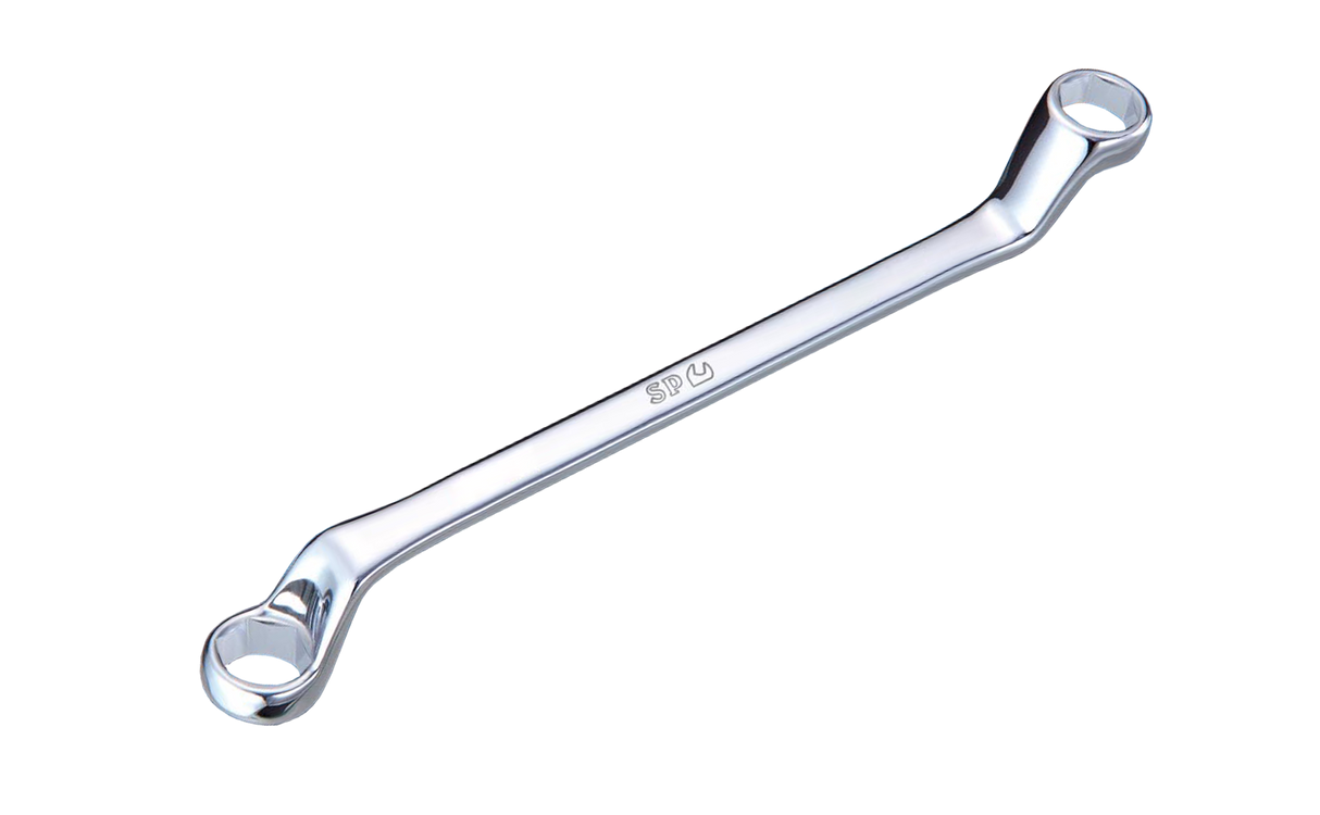 SP Tools Spanner Ring 6 Point 75 Degree Off Set 3/8" And 7/16" SP15552