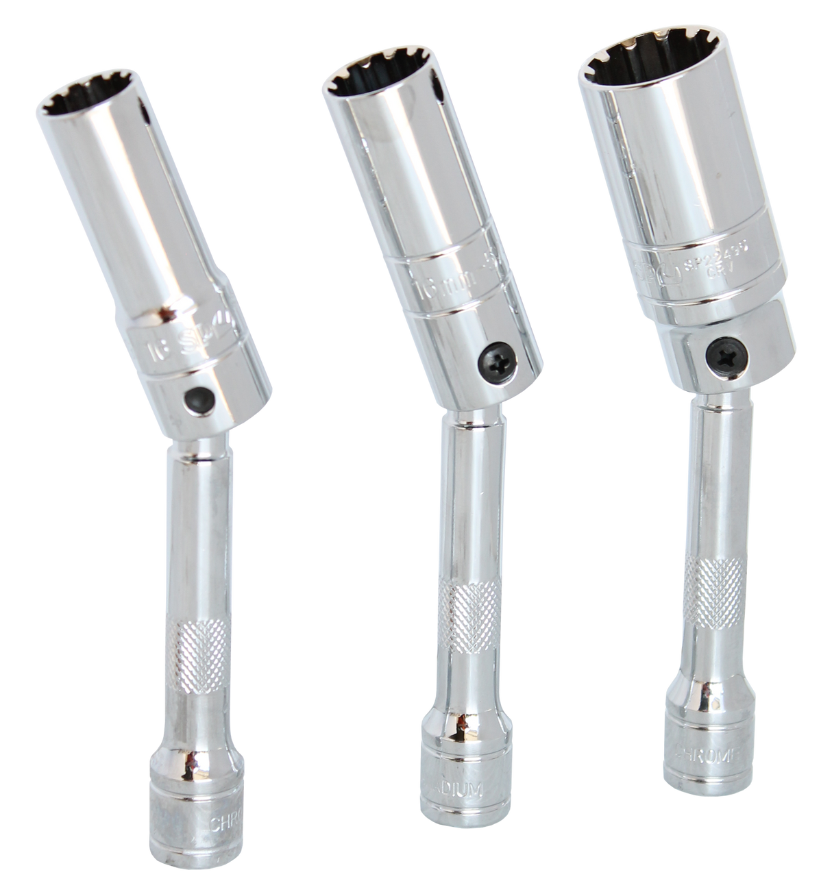 SP Tools Socket 3/8" Drive 3 Piece Spline Spark Plug Magnetic SP22499