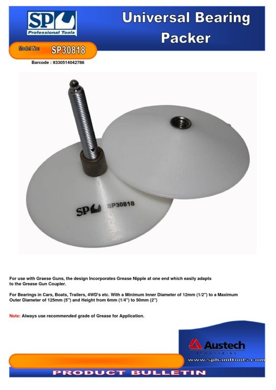 Universal Bearing Packer SP Tools SP30818