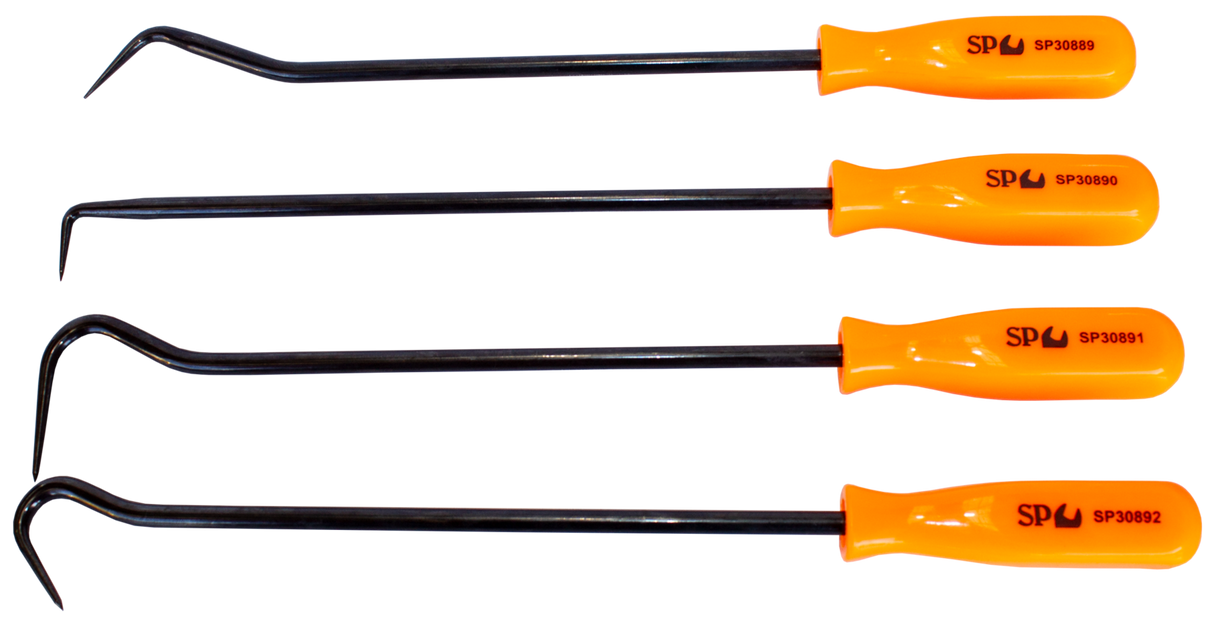 Hook & Pick Set 4 Piece (Extra Long Hook) SP Tools SP30842