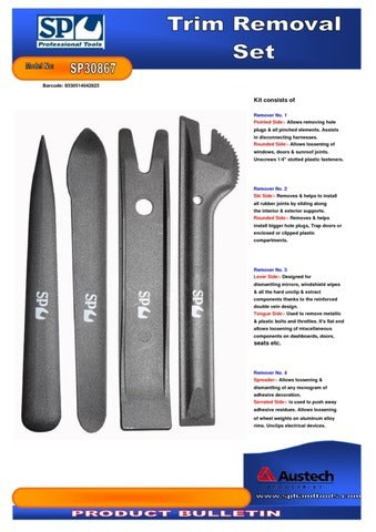 Hammer Removal 4 Piece SP Tools SP30867